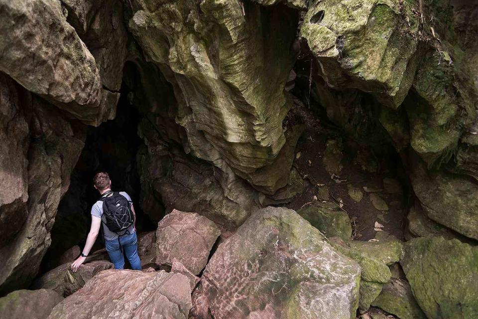 Getty Abbey Caves in Whangarei, New Zealand