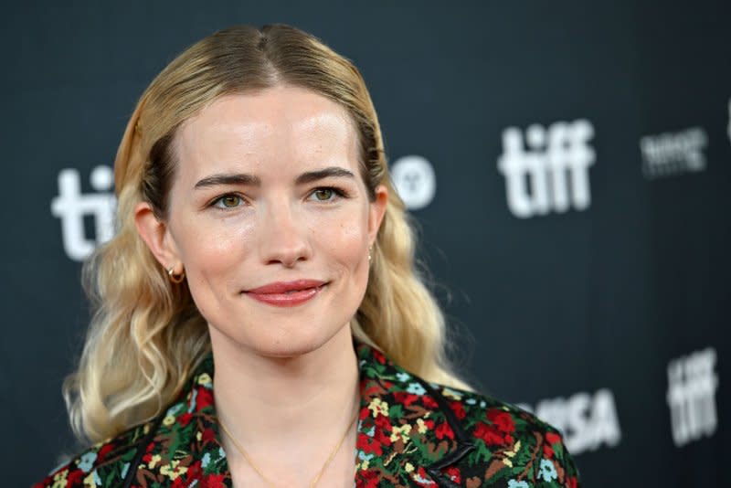 Willa Fitzgerald plays The Lady in "Strange Darling." File Photo by Chris Chew/UPI