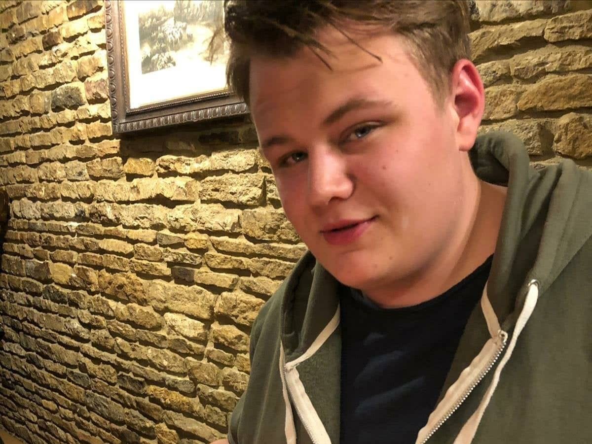 <p>Harry Dunn, 19, was killed when his motorbike crashed into a car being driven on the wrong side of the road by American Anne Sacoolas outside RAF Croughton in Northamptonshire on 27 August 2019.</p> (Family handout/PA)
