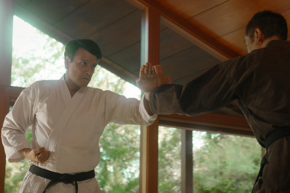 A still from “Cobra Kai.” - Credit: COURTESY OF NETFLIX