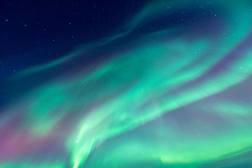 northern lights flight