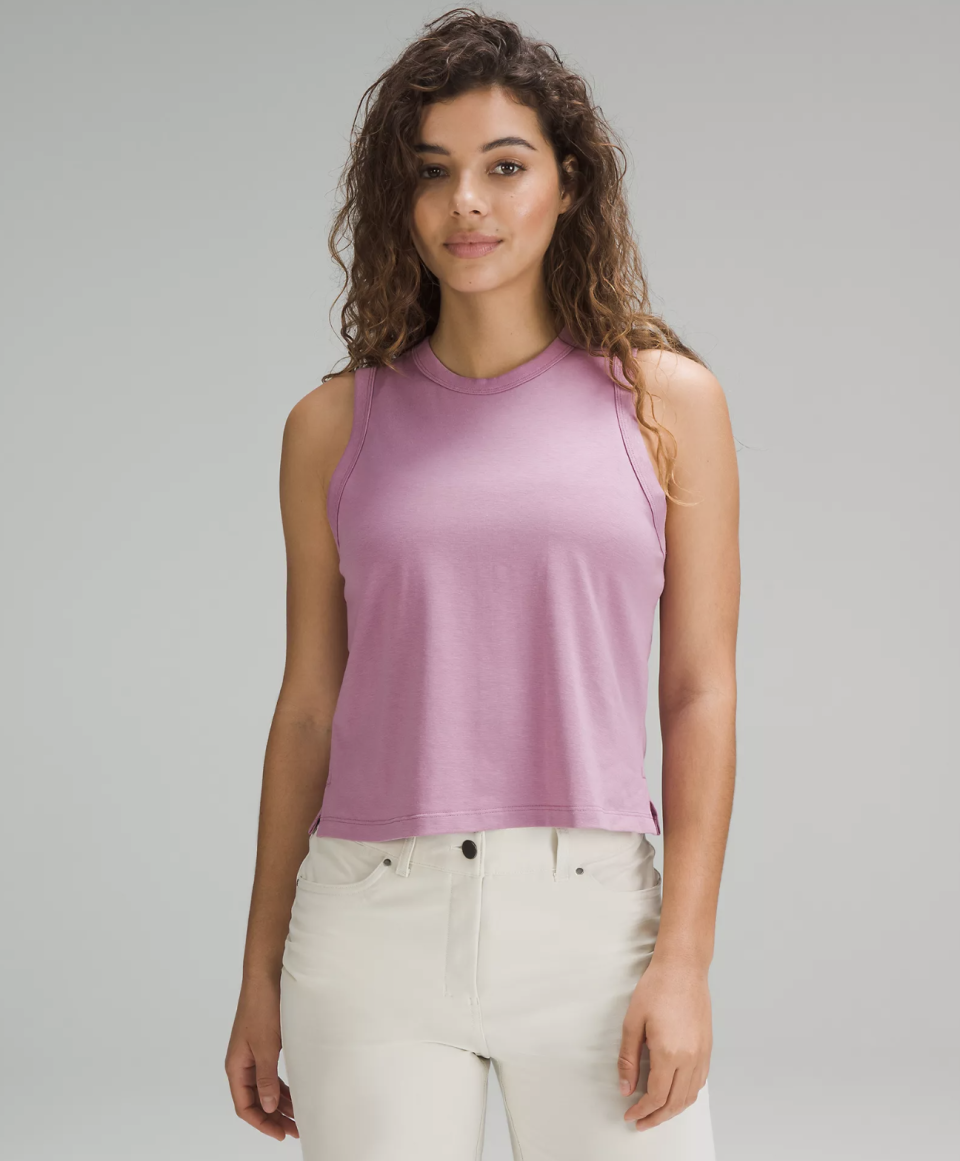 Classic-Fit Cotton-Blend Tank Top (Photo via Lululemon)