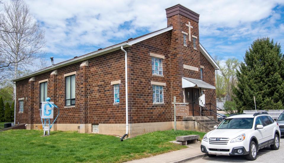 The 10 O'clock Line Treaty Museum in Gosport on Friday, April 14, 2023.