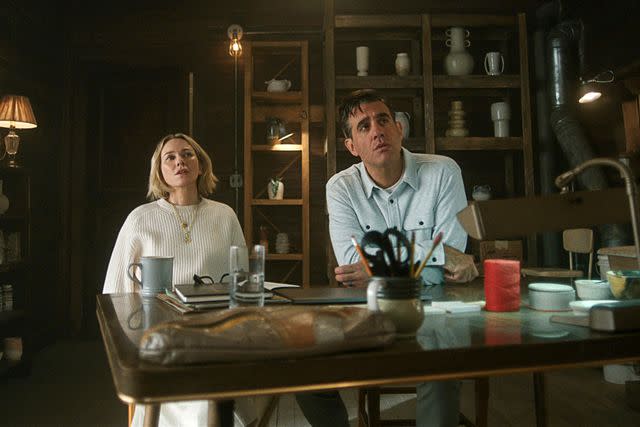 <p>Courtesy Of Netflix</p> Naomi Watts and Bobby Cannavale on ‘The Watcher’