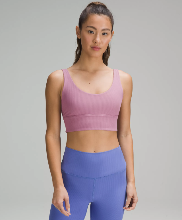 Picked up a FTB bra in Willow Green (6) on markdown at my local store for  $29! Such a pretty color, and now I want leggings in it! Paired with Violet  Verbena