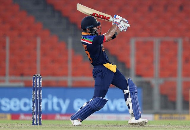 Virat Kohli was in scintillating form in India's deciding T20 against England (Ajit Solanki/AP)