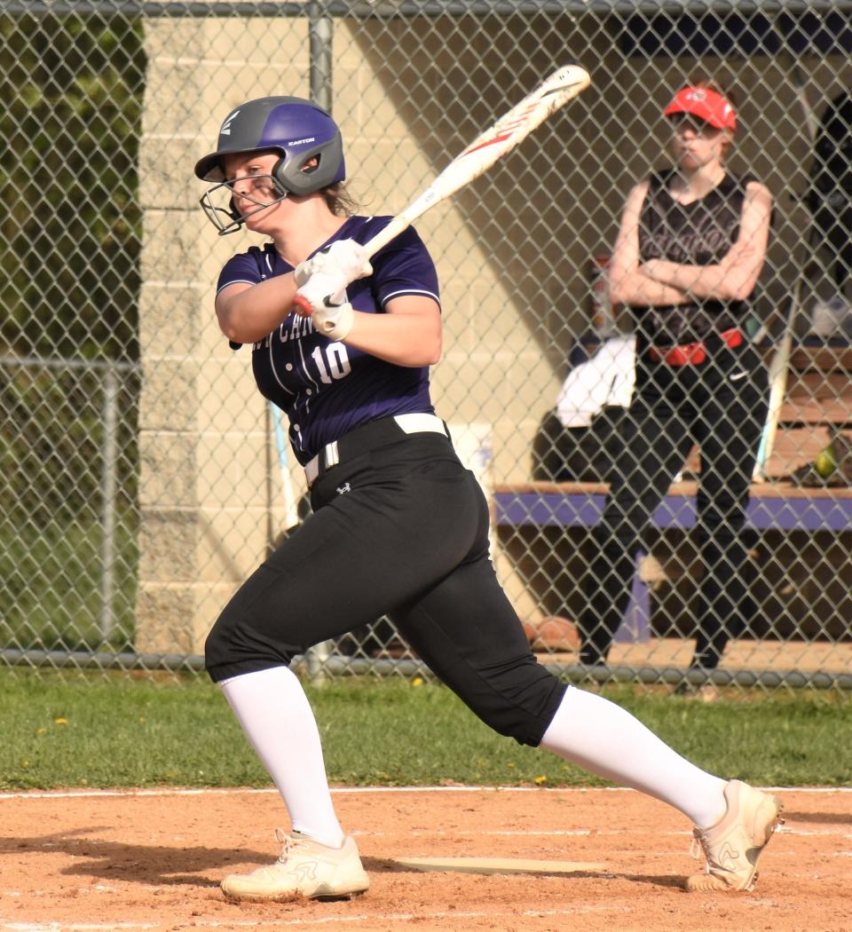 Hanna Burdick homered for West Canada Valley Monday in a 7-4 win over Sauquoit Valley.