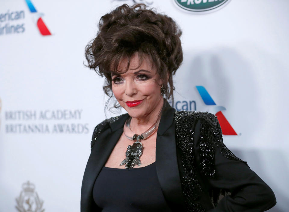 Joan Collins speaks out against cancel culture