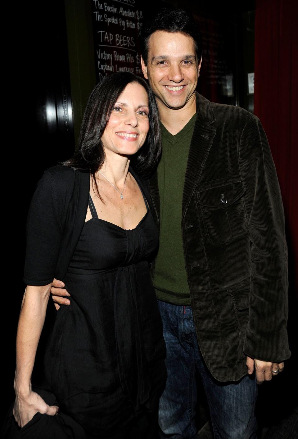 Phyllis Fierro and Ralph Macchio attend THE CINEMA SOCIETY &amp; A DIAMOND IS FOREVER host the after party for "THE PRIVATE LIVES OF PIPPA LEE" at Ace Hotel The Breslin on November 15, 2009 in New York City