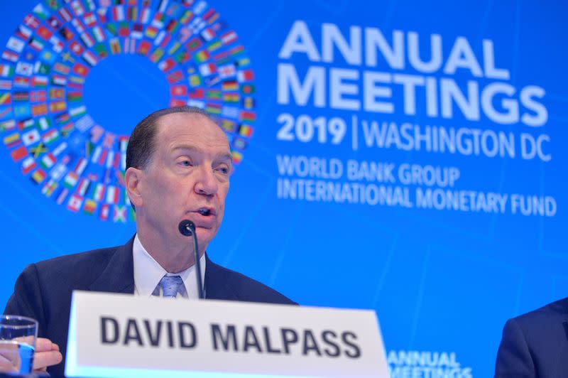 FILE PHOTO: IMF and World Bank hold Fall Meetings in Washington