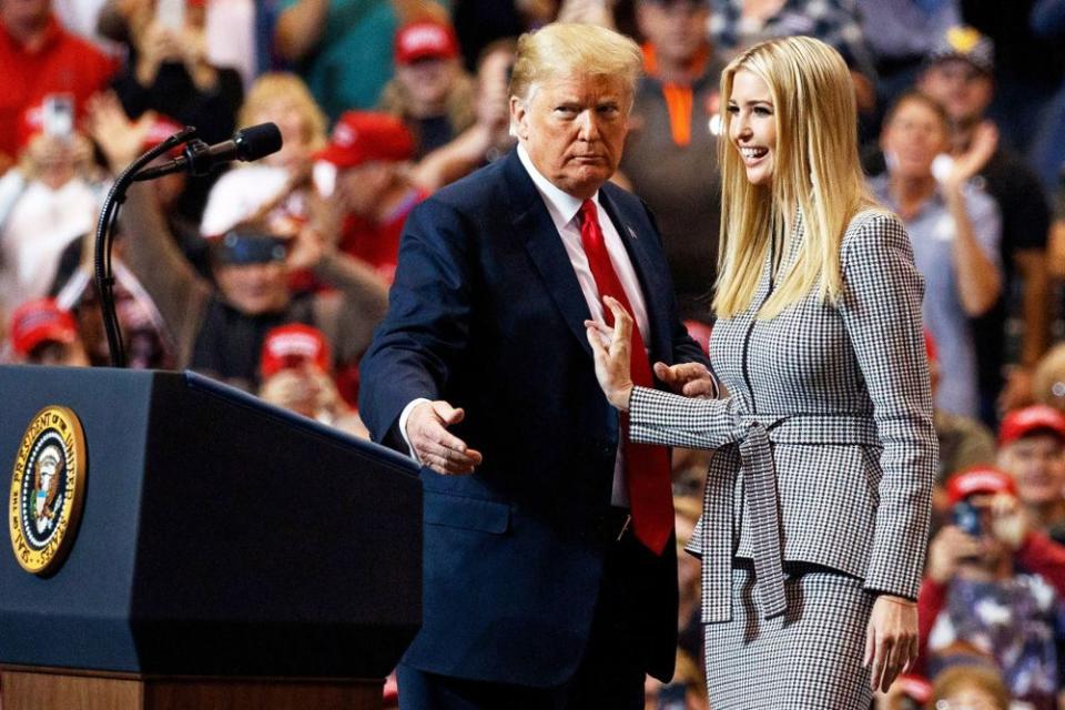 From left: President Donald Trump and Ivanka Trump | Carolyn Kaster/AP/Shutterstock