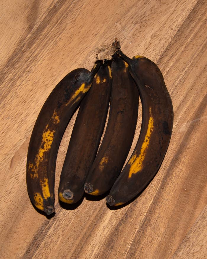 rotting bananas