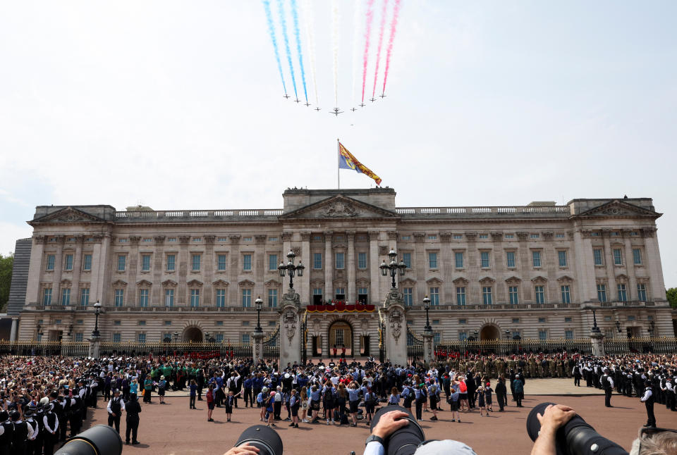 Der Buckingham Palace (Bild: Reuters)