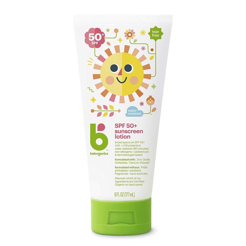 4) Baby Sunscreen Lotion SPF 50
