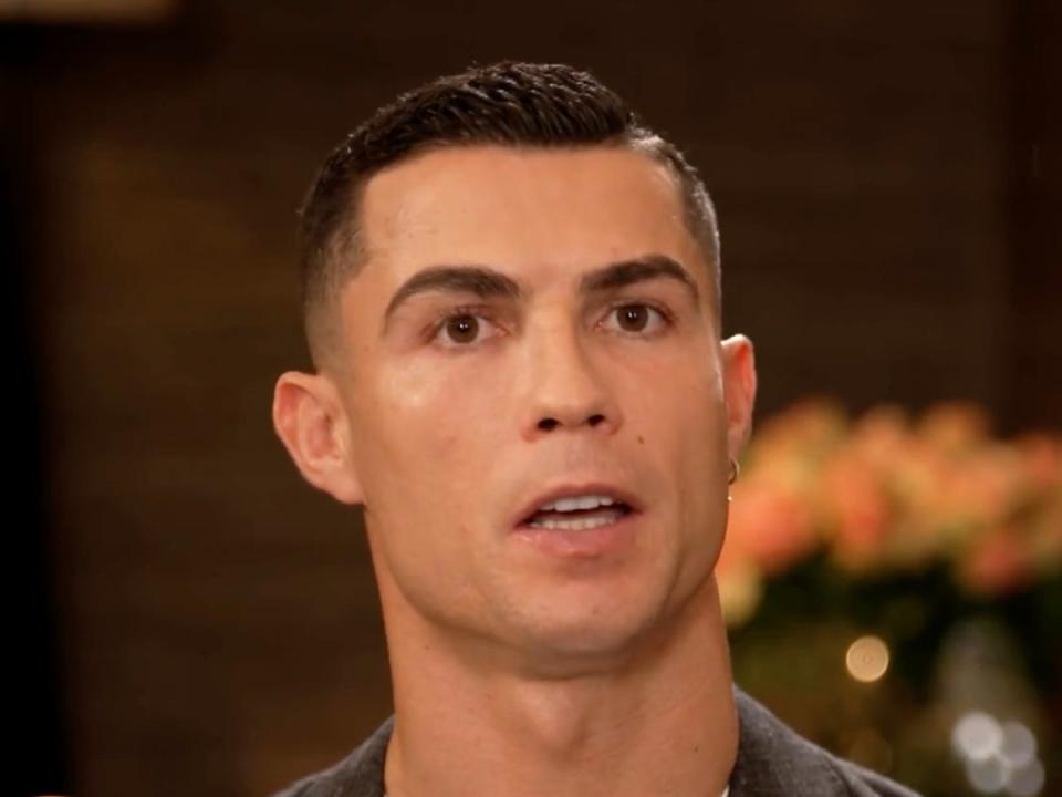 Ronaldo’s interview sparked headlines (Talk TV)