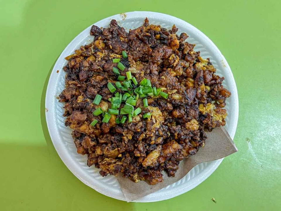 Guan Kee Fried Carrot Cake - Black Carrot Cake