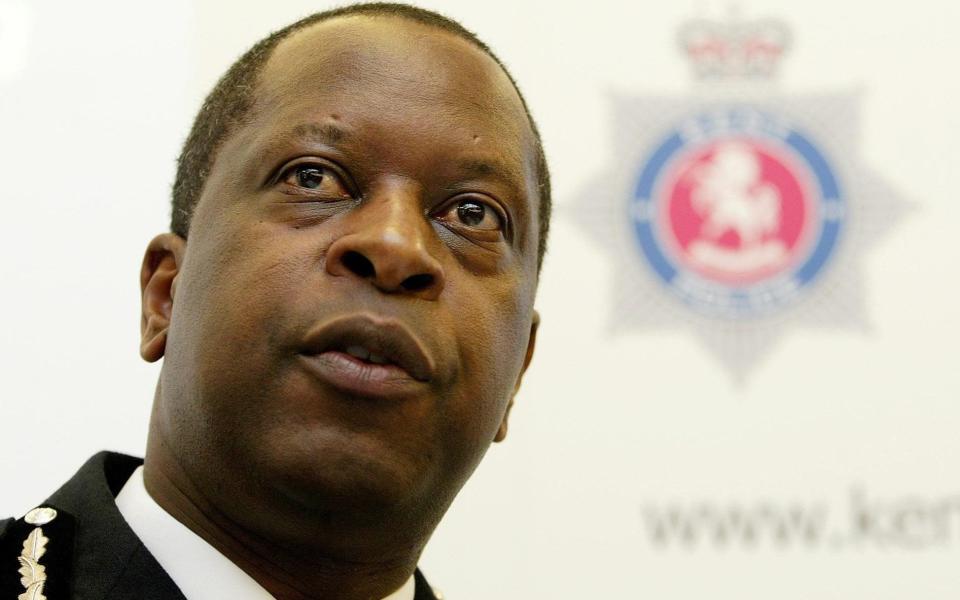 Michael Fuller became the first black chief constable of a police force when he took charge of Kent Police in 2004 - Gareth Fuller/PA Archive