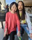 <p>Aoki celebrated with a loving tribute to his "day 1."</p> <p>"I wouldn’t be here in life if it weren’t for all the strong women in my life so thank u all!!! ❤️❤️❤️," he wrote.</p>