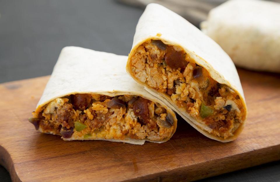 #2 Chorizo burritos