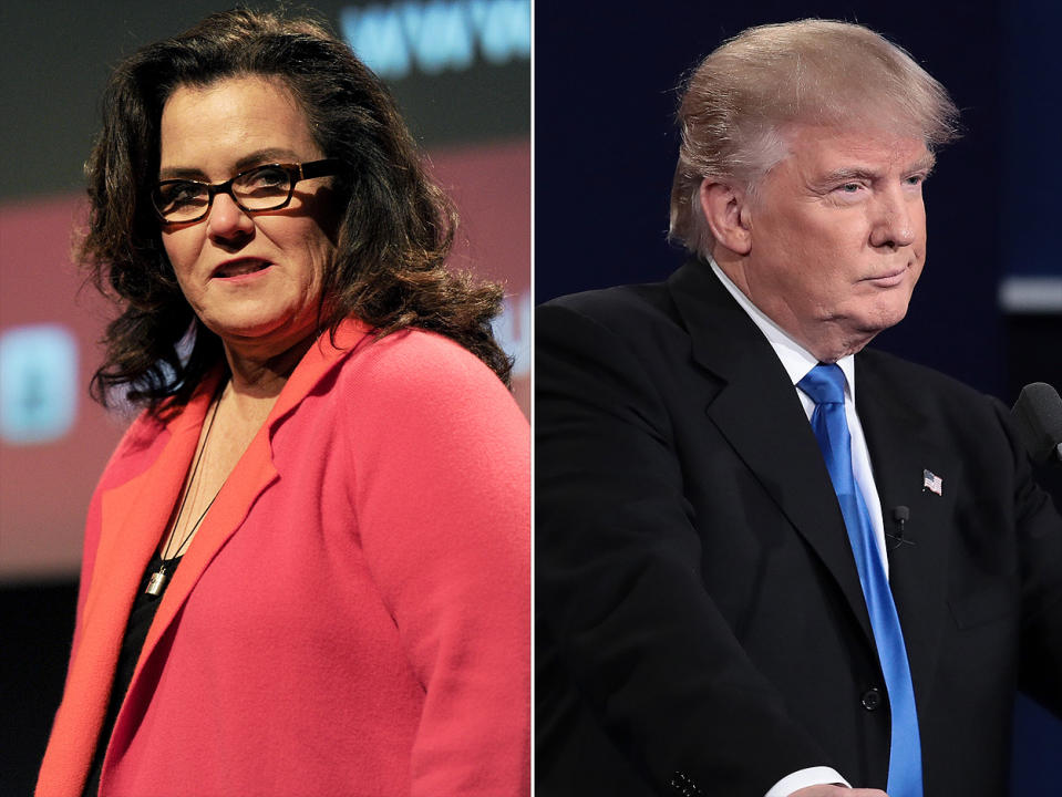 Friends Spring to Rosie O'Donnell's Defense in the Face of Donald Trump's 'Unrelenting Meanness'| 2016 Presidential Elections, politics, TV News, B.D. Wong, Donald Trump, Gloria Estefan, Rosie O'Donnell, Steven Van Zandt, Tony Danza