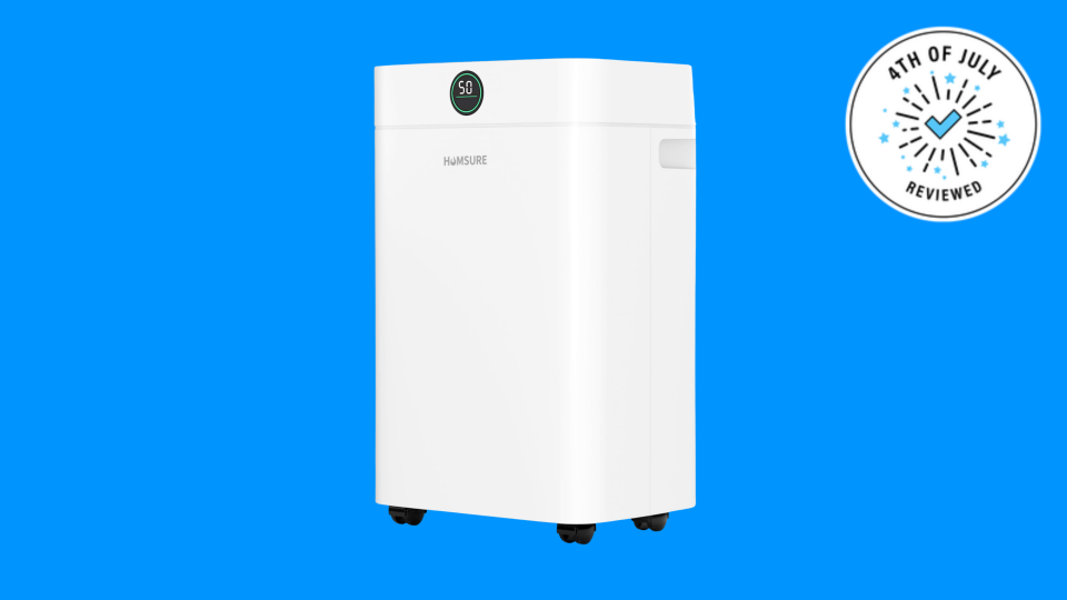 Get 51% off the Humsure 50-Pint Dehumidifier at Walmart for only $179.99 on the 4th of July.