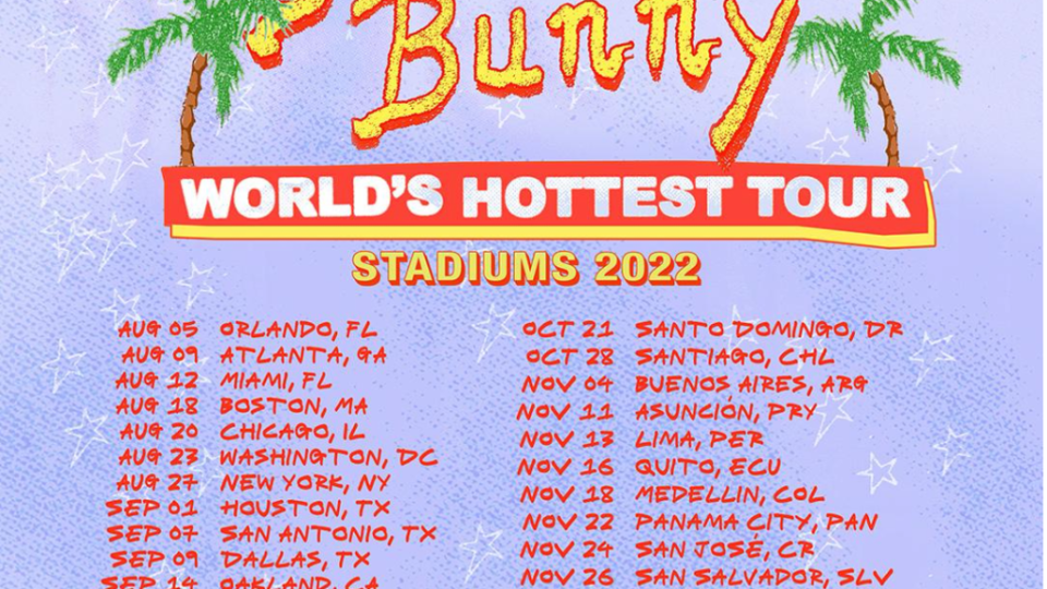 Bad Bunny tour