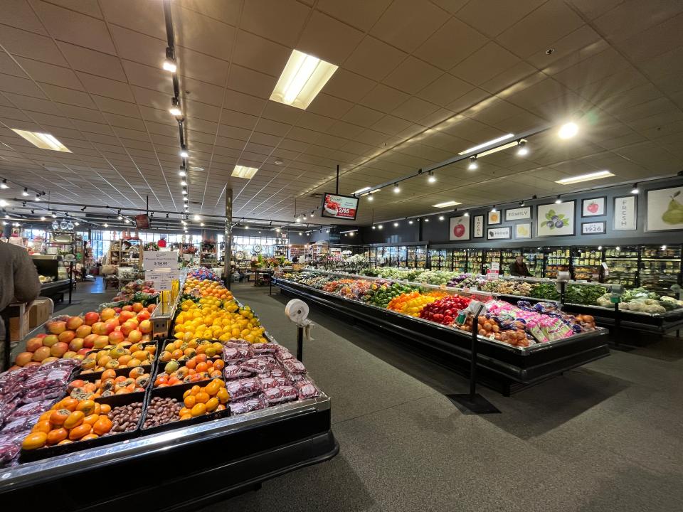 The produce section at Sendik's in Wisconsin