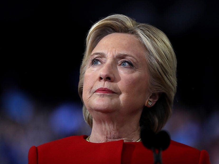 Hillary Rodham Clinton speaks at an event