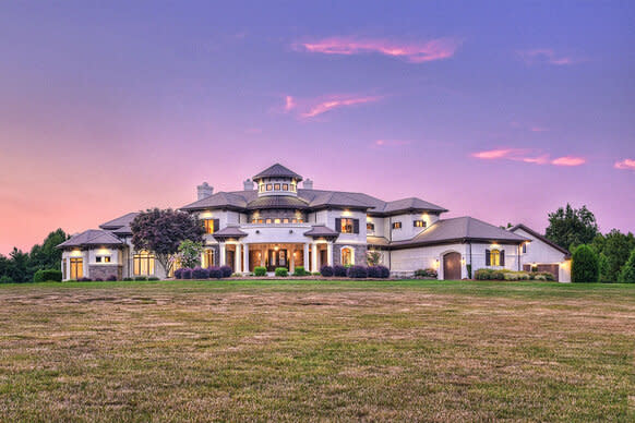 Exterior of Ricky Stenhouse Jr's House