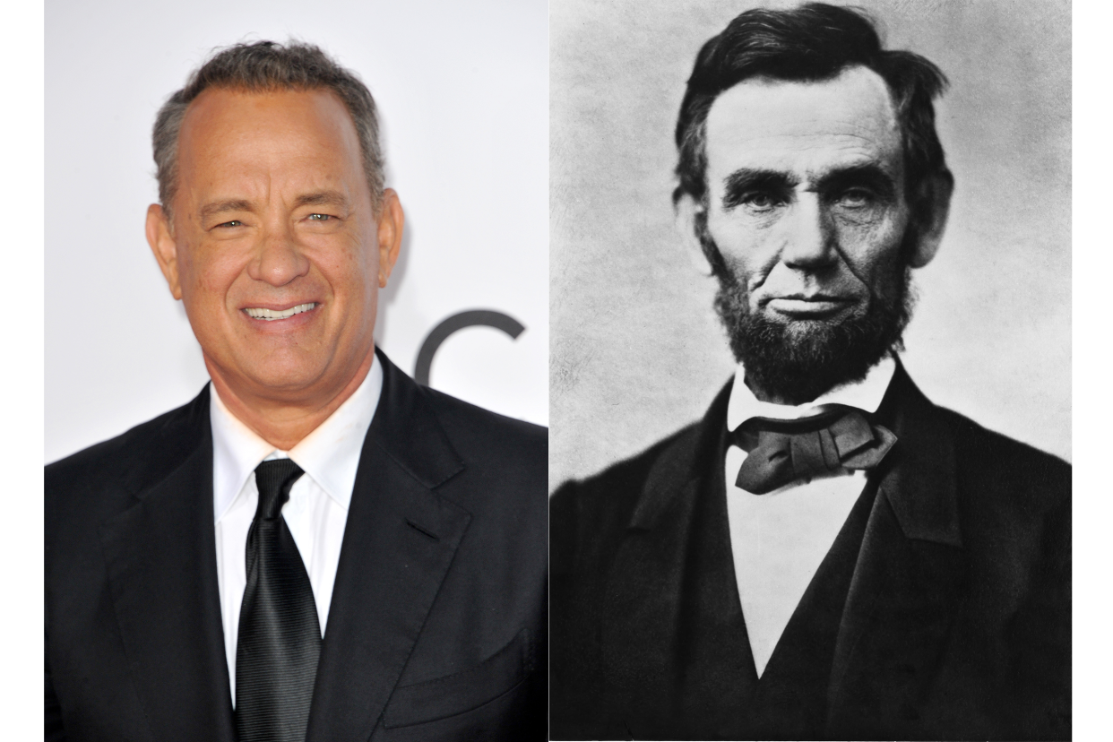 Tom Hanks and Abraham Lincoln
