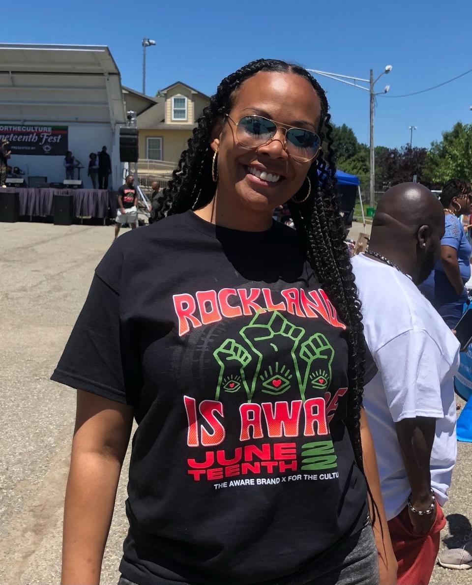 Jazmine Leon is a board member of ForTheCulture Foundation. The nonprofit, created in 2020 by Spring Valley High School graduates, has offered support through the region. The group hosted a Juneteenth event on Sunday, June 19, 2022, at Memorial Park in Spring Valley.