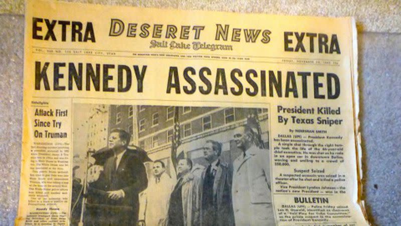 President John F. Kennedy was assassinated on Nov. 22, 1963.