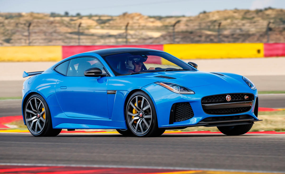 Jaguar Factory F-Type SVR Race Car Engine Exhaust Sound Video