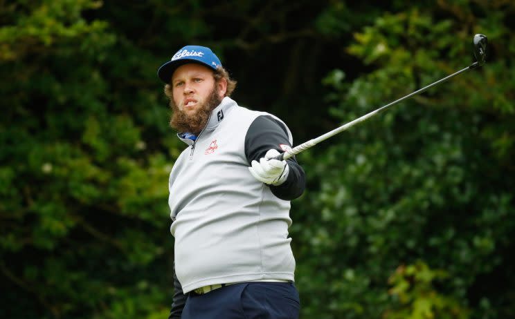 Andrew Johnston was introduced by his nickname on Friday at The Open. (Getty)