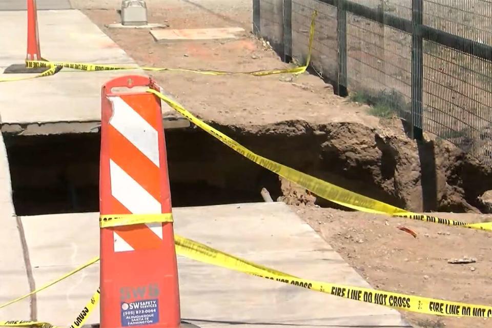 New Meixco sinkhole