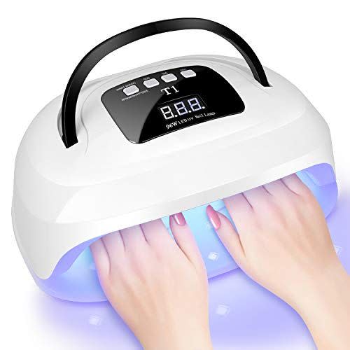 6) Larbois 96W Gel LED Nail Dryer UV Lamp