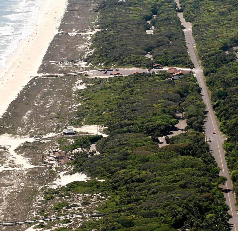 Hanna Park has been largely left to nature, as this 2007 aerial photo shows.