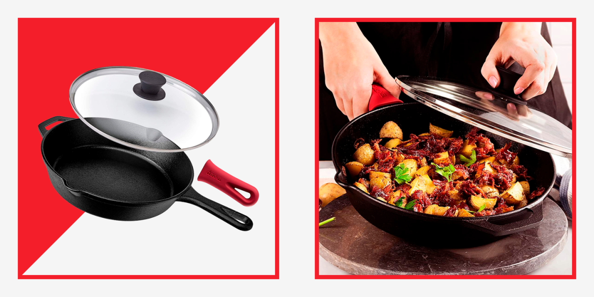 There's an  Secret Sale on Cuisinel Cast-Iron Cookware Right Now