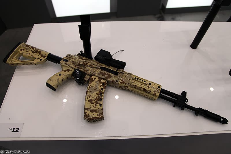 5,45mm_AK 12_6P70_assault_rifle_at_Military technical_forum_ARMY 2016_03