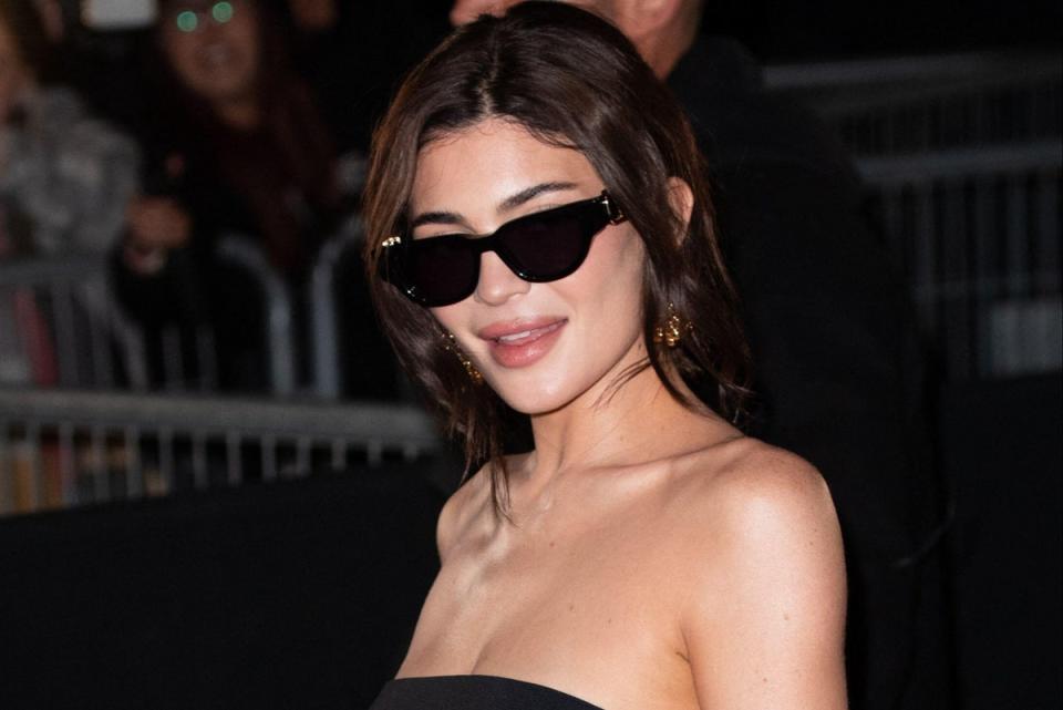 Kylie Jenner has been trolled over her appearance in pictures taken in January, when the starlet attended Paris Fashion Week (Alamy)