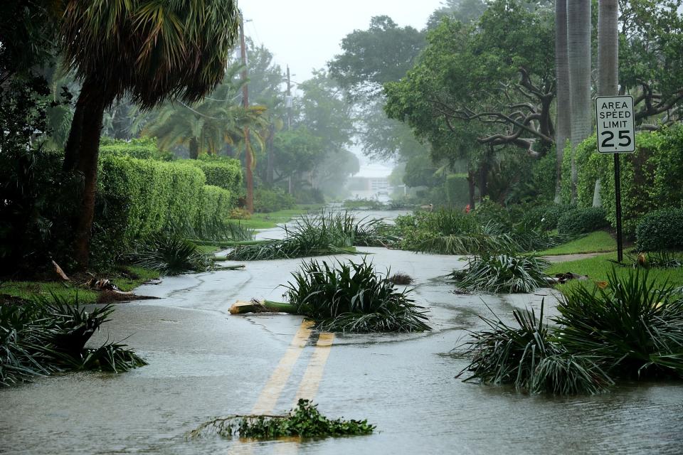 El paso destructor de Irma por Florida