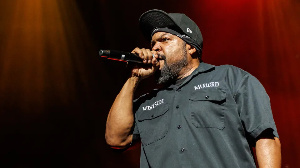 Ice Cube Performing Onstage