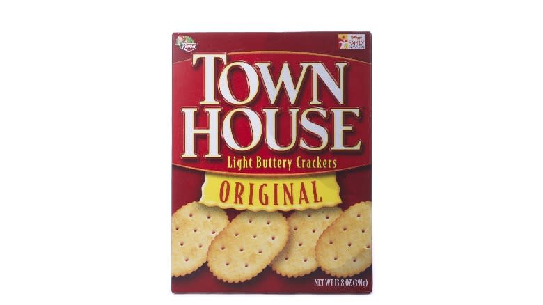 Kellogg's Town House crackers box