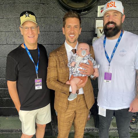 <p>Luke Rodgers Instagram </p> Ed Rodgers, Jordan Rodgers, and Luke Rodgers.