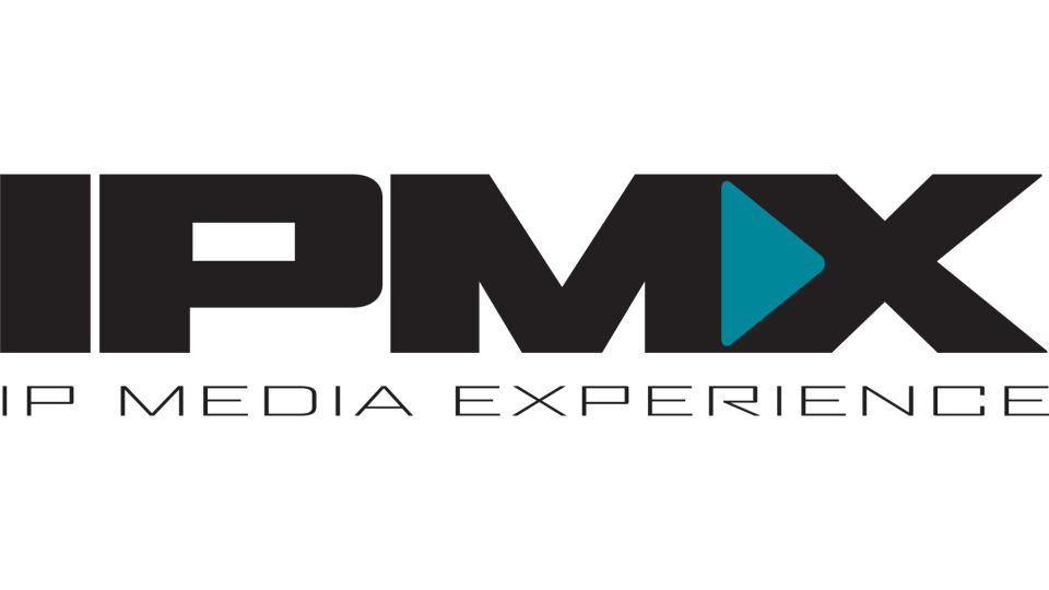 The IPMX logo that AIMS will showcase at ISE 2023.