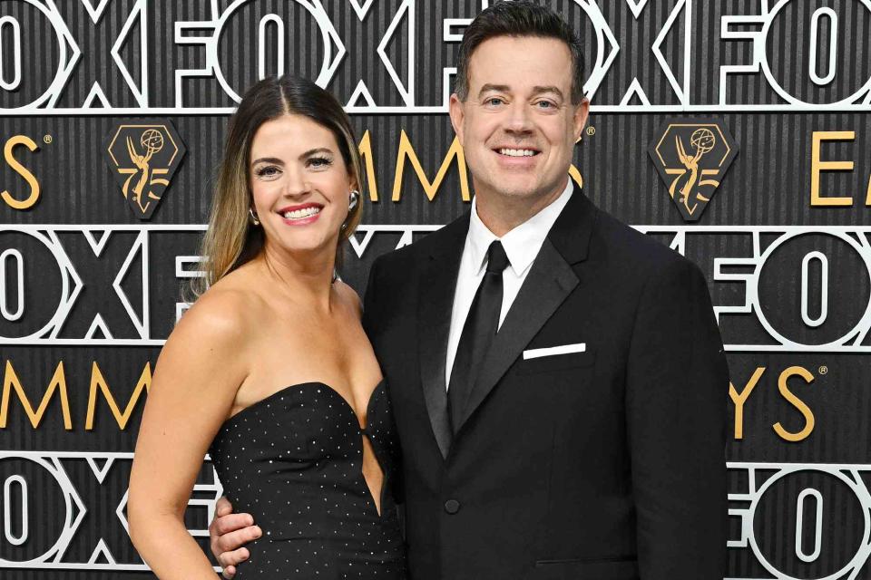 <p>Gilbert Flores/Variety via Getty</p> Siri Daly and Carson Daly at the 75th Primetime Emmy Awards held at the Peacock Theater on January 15, 2024 in Los Angeles, California. 