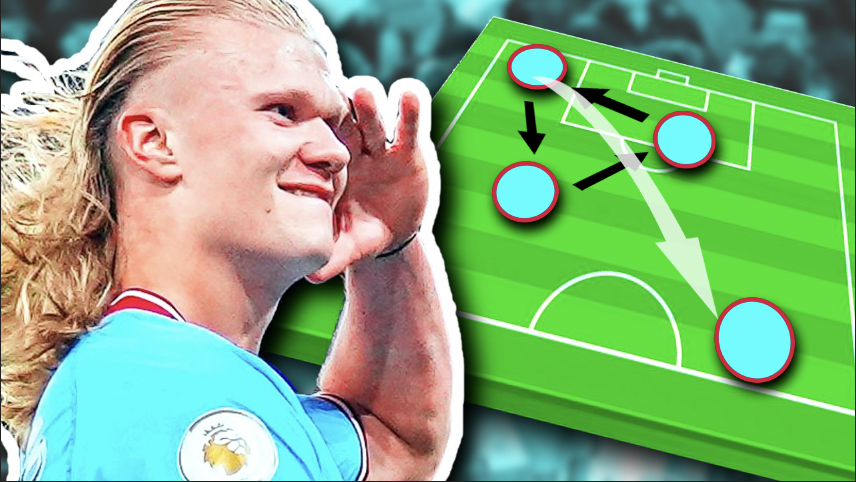  Erling Haaland and Man City tactics 