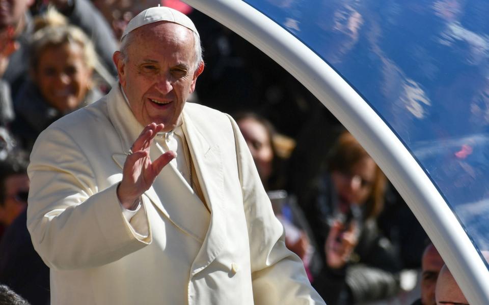 Pope Francis will arrive in Dublin on Saturday, August 25 - AFP