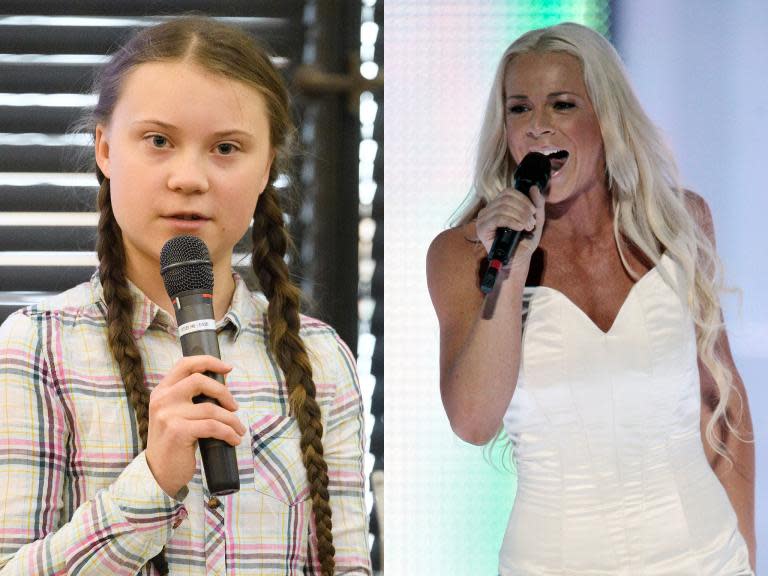 Greta Thunberg’s mother is a former Eurovision contestant and Twitter is ecstatic