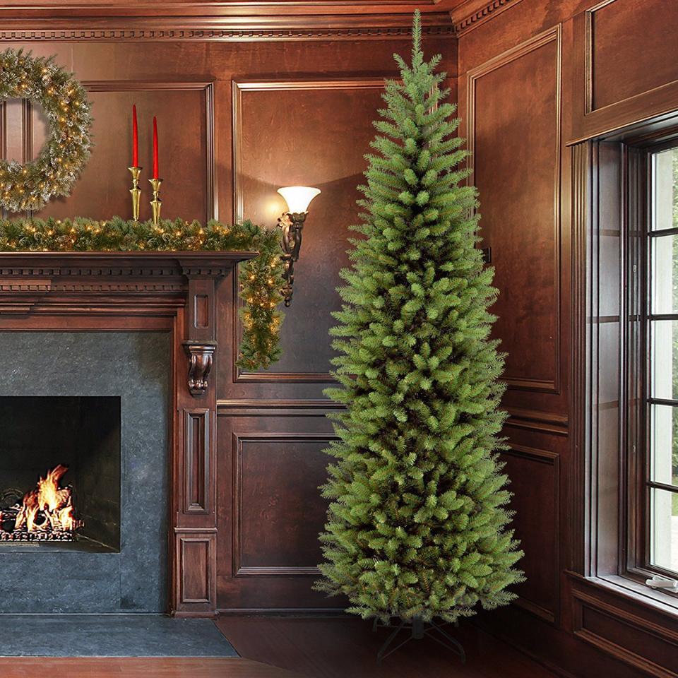 12) 7.5' Artificial Kingswood Fir Pencil Tree